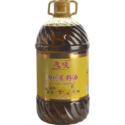 惠嘜5升四川菜籽油